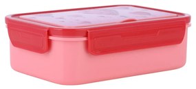 Φαγητοδοχείο Παιδικό 3 Θέσεων Πλαστικό Με Πιρούνι-Κουτάλι-Μαχαίρι 1400ml-20x13,2x7εκ. Love Ascend Save The Aegean Estia 01-33644