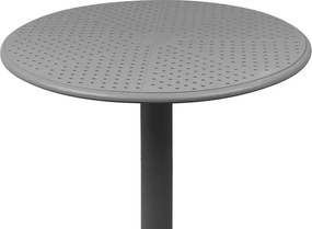 Τραπέζι Merkon pp σε ανθρακί απόχρωση Φ60x75εκ 60x60x75 εκ.