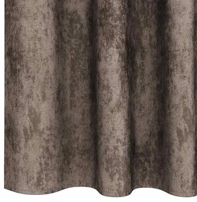 vidaXL Κουρτίνα με κουρτίνες 2 pcs Καπουτσίνο 225 x 140 εκ. Βελούδο