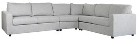 Καναπές Home ESPRIT Ανοιχτό Γκρι Loft 235 X 303 X 86 CM