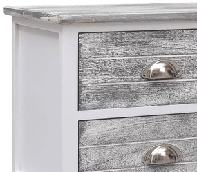 vidaXL Έπιπλο Χολ / Εισόδου Γκρι 115 x 30 x 40 εκ. Ξύλινο