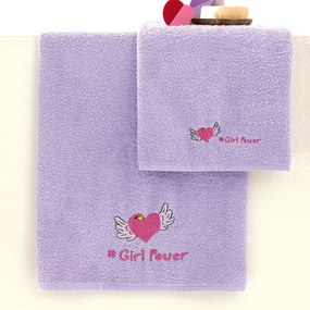 Παιδικές Πετσέτες (Σετ 2τμχ) Palamaiki Girlpo 380gsm