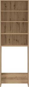 vidaXL Ντουλάπι πλυντηρίου ρούχων Artisan Oak 64x24x190 cm
