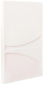 Πίνακας C4510 Ορθογώνιος σειρά Santorini MDF σε Υπόλευκο χρώμα 60x4(πάχος)x80Υ εκ. 60x4x80 εκ.