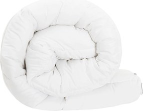 vidaXL Κουβέρτα ολόκληρου του χρόνου Λευκό 135 x 200 cm Ίνες μπαμπού