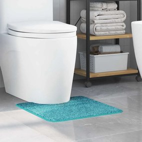 vidaXL Ματ μπάνιου U-σχήματος τιρκουάζ 50x50 εκ. Πολυπροπυλένιο Αντιολισθητικό