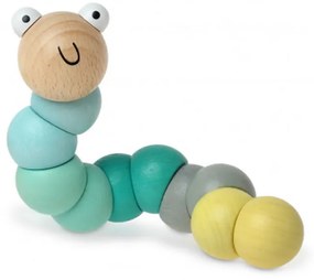 Ξύλινο Παιχνίδι Kiokids Σκουληκάκι Σιέλ 3139-B