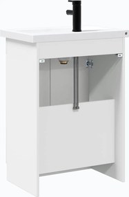 vidaXL Σετ Επίπλων Μπάνιου Λευκό 78,5 x 37,5 x 81 εκ