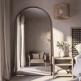 Iron Floor Arch 100x190 - Καθρέπτης ολόσωμος μεταλλικός - White Matt
