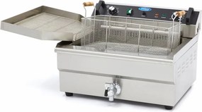 Deep Fryer - 30L - 1 Basket - with Drain Tap
