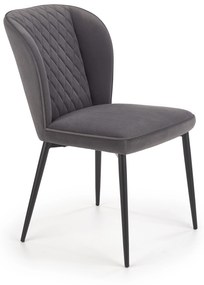 60-21124 K399 chair, color: grey DIOMMI V-CH-K/399-KR-POPIELATY, 1 Τεμάχιο