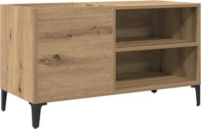 ντουλάπι δίσκων vidaXL Δρυς τεχνίτης 84,5x38x48 cm Κατασκευασμένο ξύλο