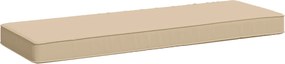 vidaXL Μαξιλάρια Πάγκου 2 Τεμαχίων VUGHT 2 pcs 100% Πολυεστέρας Κρεμ