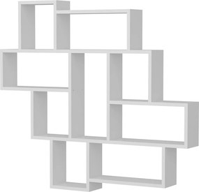 Ράφι Τοίχου Λευκό LEMA 115.5x15x103.5