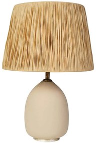 Φωτιστικό Επιτραπέζιο 687HMY2169 40x70cm E27 40W Cream Opviq