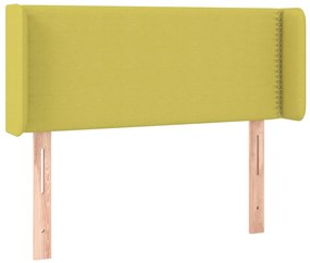 Κεφαλάρι με Πτερύγια Πράσινο 103x16x78/88 εκ. Υφασμάτινο 3118625