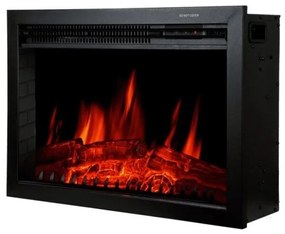 Ηλεκτρικό Τζάκι Ένθετο 2000W Εφέ φλόγας HSF-4K1 Hitense-HSF-4K1-Μαύρο HSF-4K1