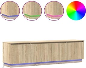 vidaXL Ντουλάπι TV Δρύς Sonoma 180 x 38 x 49 εκ Επεξεργασμένο ξύλο