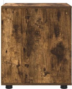 vidaXL Ντουλάπι αποθήκευσης Καπνιστό Δρύς 40 x 48 x 57 εκ