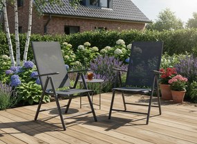 Πολυθρόνα Soleno-Γκρι (2) τεμάχια