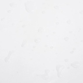 vidaXL Μουσαμάς Λευκός 5 x 6 μ. 650 γρ./μ²