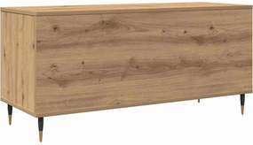 vidaXL Ντουλάπι δίσκων βινυλίου artisan δρυς 100 x 38 x 48 εκ.