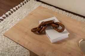 Τραπεζάκι Σαλονιού Δρυς Ζαφείρι SABIN 119x60x40