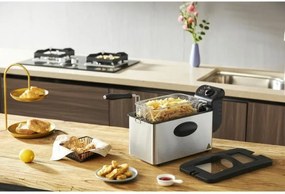 Φριτέζα με Αέρα Continental Edison Γκρι 2000 W 3 L