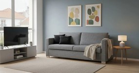 Καναπές Smart  Διθέσιος-140φ 90β εκ.-Γκρι
