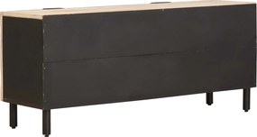 vidaXL Ντουλάπι TV Λευκό Φινίρισμα Καθαρισμού 105 x 33 x 46 εκ.