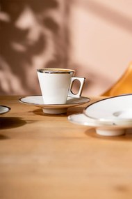 Stewehome Σετ 6 τεμαχίων φλιτζάνια καφέ Ασημί