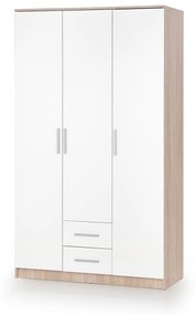 LIMA S-3, color: white / sonoma oak DIOMMI V-PL-LIMA-S3-BIAŁY/SONOMA