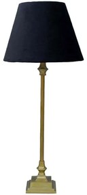 Φωτιστικό Επιτραπέζιο Remy 028231 10x10x57cm Ε27 40W Black-Gold