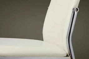 vidaXL Καρέκλες Τραπεζαρίας 6 τεμ. Λευκές από Συνθετικό Δέρμα