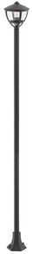 Φωτιστικό Δαπέδου Amelia 10498 17.5x200cm 1xE27 10W Black-Clear Nowodvorski
