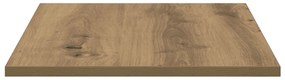 vidaXL Δίσκος Βιβλιοθήκης 4 pcs Καφέ 100 x 40 x 1.5 εκ. Μοριοσανίδα