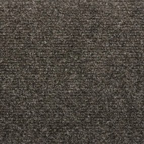 vidaXL Πατάκια Σκάλας Αυτοκόλ. 10 τεμ Ανθρακί 65x21x4 εκ Βελονιασμένο