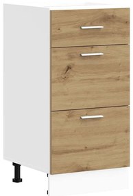 Κάτω ντουλάπι Artisan Oak 40x46x81,5 cm Κατασκευασμένο ξύλο - Καφέ