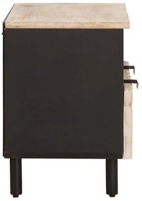 vidaXL Ντουλάπι TV Λευκό Φινίρισμα Καθαρισμού 70 x 33,5 x 46 εκ.