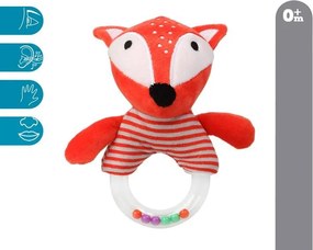 Υφασμάτινη Κουδουνίστρα "Fox" Kiokids