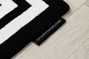 Χαλί HAMPTON Πλαίσιο μαύρο - ΠΡΟΪΟΝ ΔΕΥΤΕΡΗΣ ΚΑΤΗΓΟΡΙΑΣ