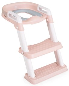 MONI ΚΑΘΙΣΜΑ ΤΟΥΑΛΕΤΑΣ ΜΕ ΣΚΑΛΑ LIFTY PINK 3800146272166