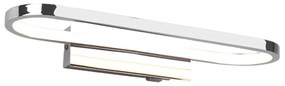 Φωτιστικό Τοίχου - Απλίκα Gianni 283770106 17W Led 40x17,5x14,8cm Chrome Trio Lighting Metal
