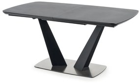 FANGOR extension table, color: top - dark grey, legs - black DIOMMI V-CH-FANGOR-ST