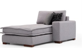 Corner Sofa Lena Corner Right ( L3+Chl ) - Light Grey Light Grey