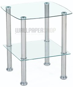 Cara Τραπεζακι Σαλονιου Inox