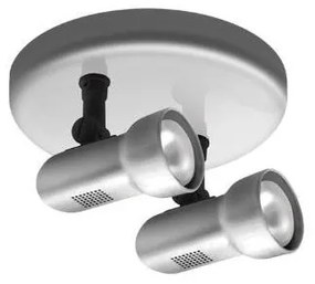 Σποτ Φωτιστικό Οροφής IP20 Mega R50 ΙI ΦOS_ME-17-00405-5-Νίκελ Ματ 17-00405-5