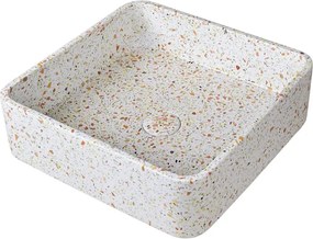 Karag Ira CS-0009-E13 Fruitcake 39x39 - Επιτραπέζιος Νιπτήρας Terrazzo