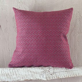 Μαξιλαροθήκη Διακοσμητική Reeves Bordo Ρυθμός 40Χ40 Cotton-Polyester