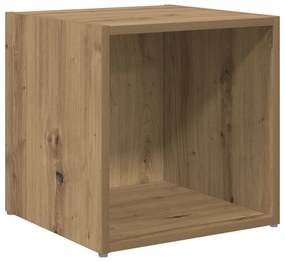 vidaXL Ντουλάπι TV 2 pcs Καφέ 37 x 35 x 37 εκ Επεξεργασμένο ξύλο